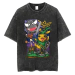 T Shirt Pokemon x Zelda