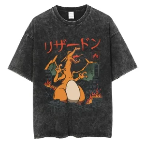 T Shirt Dracaufeu Streetwear