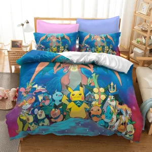 Housse De Couette Pokémon Dracaufeu