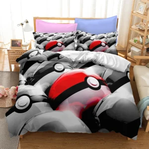 Housse De Couette PokéBall - Double (200x200cm)