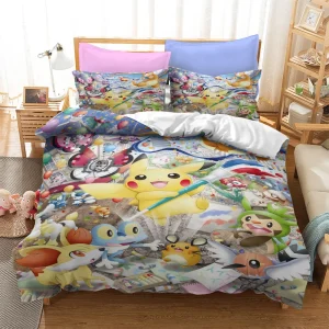 Housse de Couette Pikachu Peintre