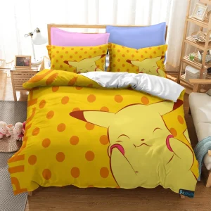 Housse De Couette Pikachu - Double (200x200cm)