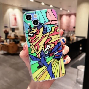 Coque iPhone Pokémon Zacian Mosaïque