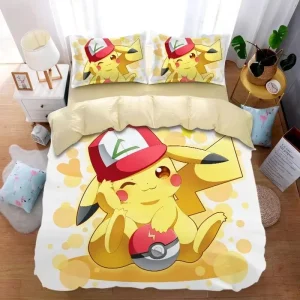 Housse De Couette Pikachu Kawaii