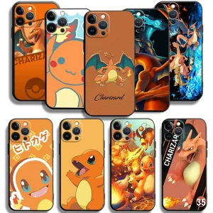 Coque iPhone Pokémon Salamèche Évolution