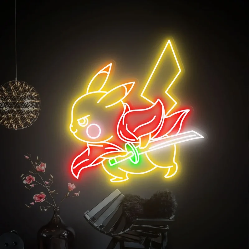 Néon Pikachu Samouraï – Image 4