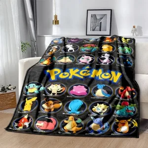 Plaid Pokémon Découverte - 150x200cm