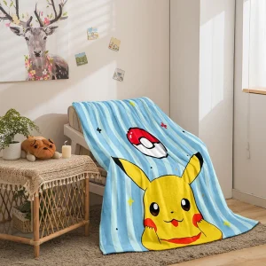 Plaid Pokémon Pikachu - 150x200cm