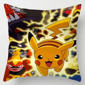 Coussin Pikachu Attaque Éclair