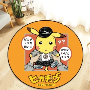 Tapis Pikachu Cartoon - 120cm