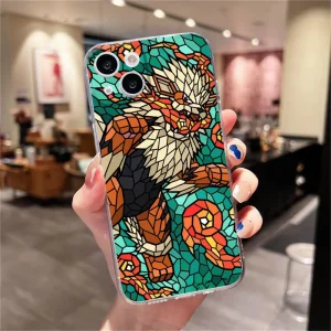 Coque iPhone Pokémon Arcanin Mosaïque