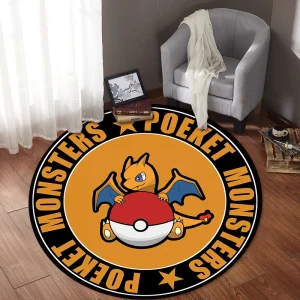 Tapis Pocket Monsters Dracaufeu - 120cm