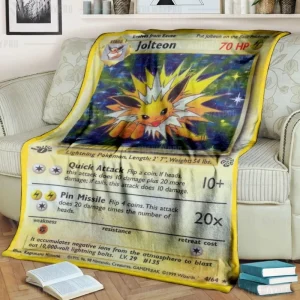 Plaid Pokémon Carte Voltali