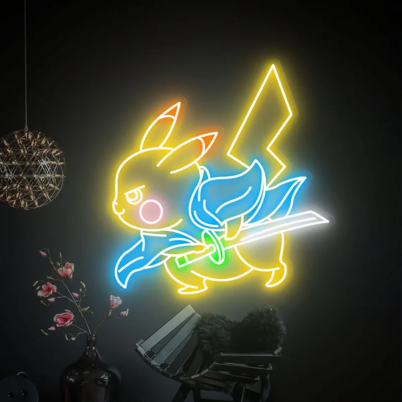 Néon Pikachu Samouraï – Image 3