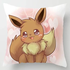 Coussin Évoli Kawaii