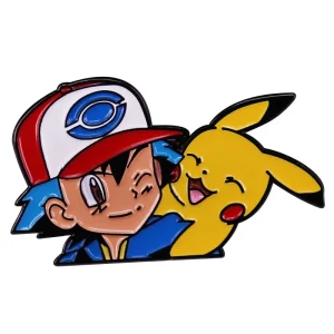 Pins Pokémon Sacha & Pikachu
