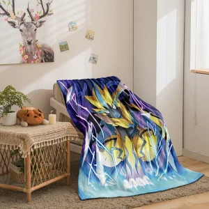 Plaid Pokémon Lucario Shiny - 150x200cm