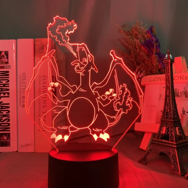 Lampe Pokemon Dracaufeu