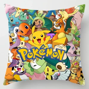 Coussin Pokémon Réunis