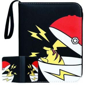 Classeur Pokémon Pikachu se Cache