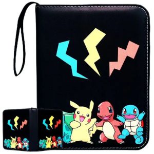 Classeur Pikachu Salamèche et Carapuce