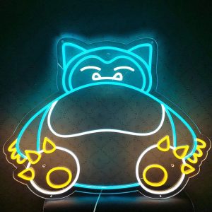 Néon Pokemon Ronflex XL - 70cm