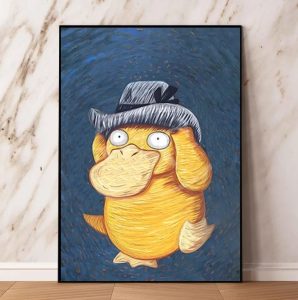 Tableau Psykokwak Van Gogh