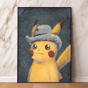 Tableau Pikachu Van Gogh