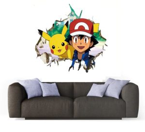 Sticker Pokemon Sacha