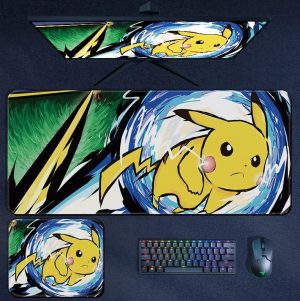Tapis de Souris Pikachu Vive-Attaque
