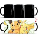 Mug Thermosensible Raichu et Pikachu