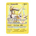 Carte Gold Pokémon Arceus Gx