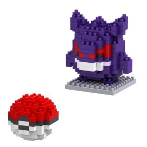 Mini Briques Pokémon Ectoplasma Et Pokéball