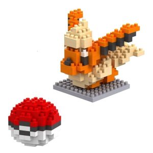Mini Briques Pokémon Pyroli Et Pokéball