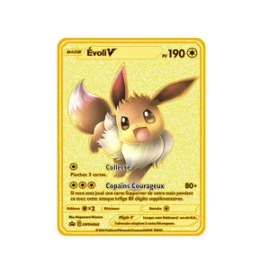 Carte Gold Pokémon Évoli