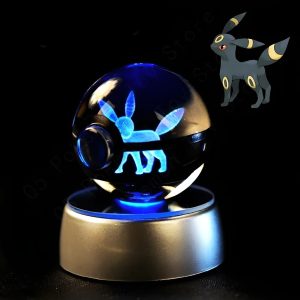 Pokéball Lumineuse en Cristal Pokémon Noctali