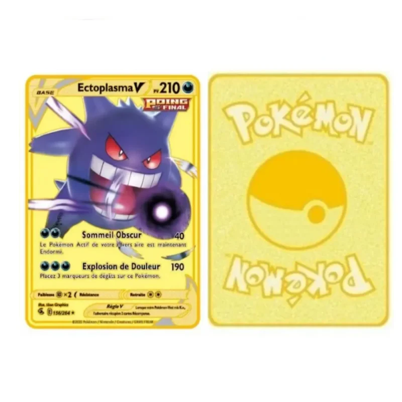 Carte Gold Pokémon Ectoplasma – Image 2