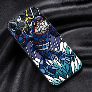Coque iPhone Kyogre Mosaïque - iPhone 15 Pro Max