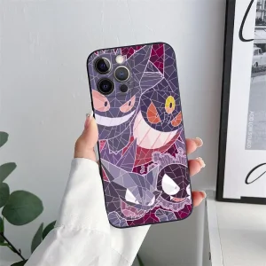Coque iPhone Pokémon Cauchemar Mosaïque