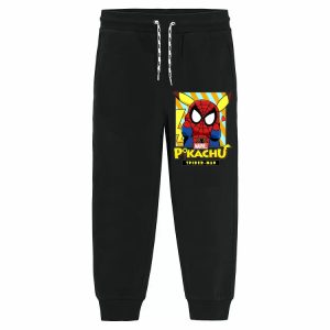 Jogging Pikachu x Spider Man