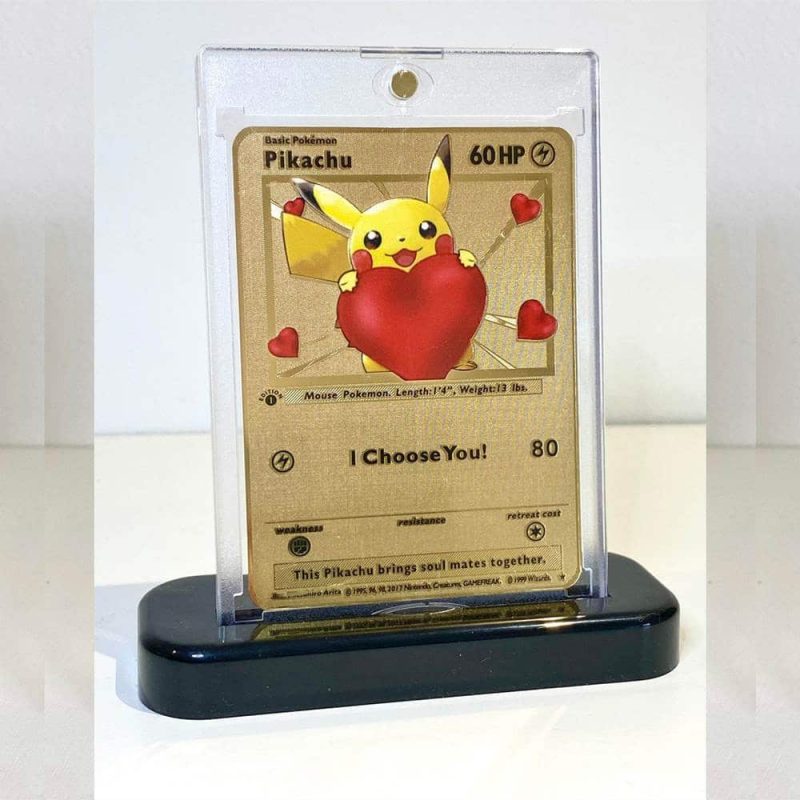 Carte Pokémon en Métal Saint-Valentin – Image 2