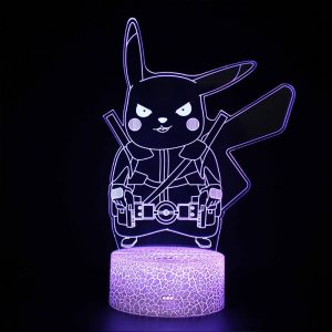 Lampe Pikachu Deadpool