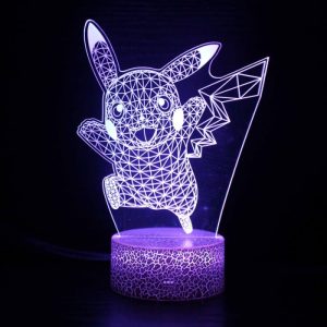 Lampe Pikachu Géométrique