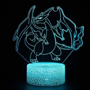 Lampe Pokémon Dracaufeu Y