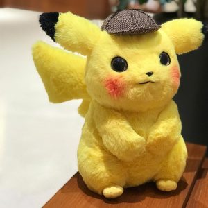 Peluche Détective Pikachu