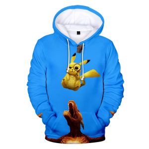 Sweat Détective Pikachu Dracaufeu