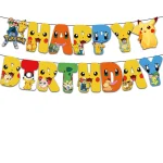 Banderole Joyeux Anniversaire Pokémon