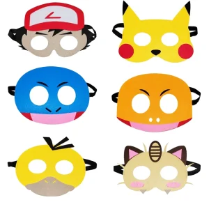 Masques Anniversaire Pokemon