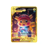 Carte Gold Pokémon Pikachu x Mario