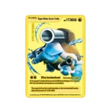 Carte Gold Pokémon Tortank